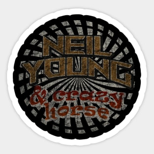 neil young Vintage Sticker
